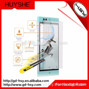 HUYSHE Screen Protector for Mobile Phone Nextbit Robin 2.5D Round Edge Perfect Fit Clear Tempered Glass